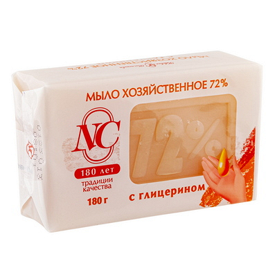 Купить мыло хозяйственное 180 г 72% с глицерином "nn" 1/36, 1 шт. в Москве