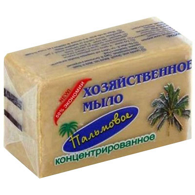 Купить мыло хозяйственное 200г 1 шт/уп пальмовое аист в Москве