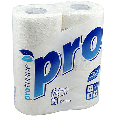 Полотенце бумажное 2-сл 15 м в рулоне 2 рул/уп PRO с тиснением и перфорацией БЕЛЫЙ ЦЕЛЛЮЛОЗА в пленке "PROtissue" Купить полотенце бумажное 2-сл 15 м в рулоне 2 рул/уп pro с тиснением и перфорацией белый целлюлоза в пленке "protissue" в Москве