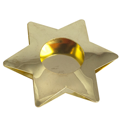 Купить подсвечник d110 мм звезда золотистый papstar (артикул производителя 86517) в Москве