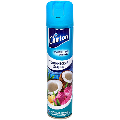 Купить освежитель 300 мл тропический аэрозоль "chirton" в Москве