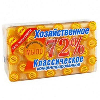 Купить мыло хозяйственное 150г 72% в упаковке светлое аист 1/60, 1 шт. в Москве